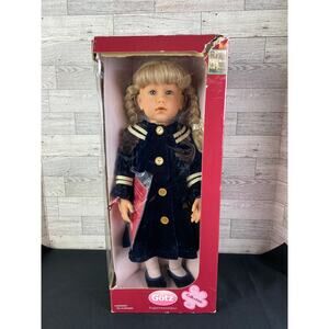 NEW GOTZ CARLA 18in Artist Doll Sissel Skille Velvet NIB 2007 Germany